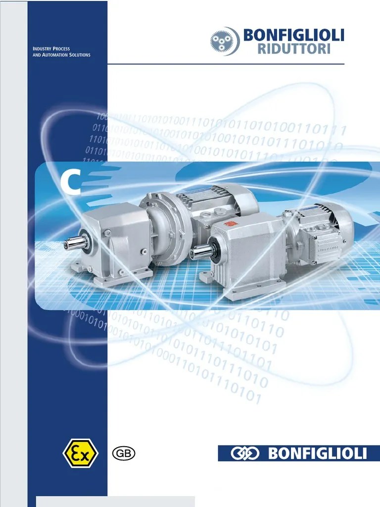 bonfiglioliinlinehelicalgearmotorssalesbrochure PDF