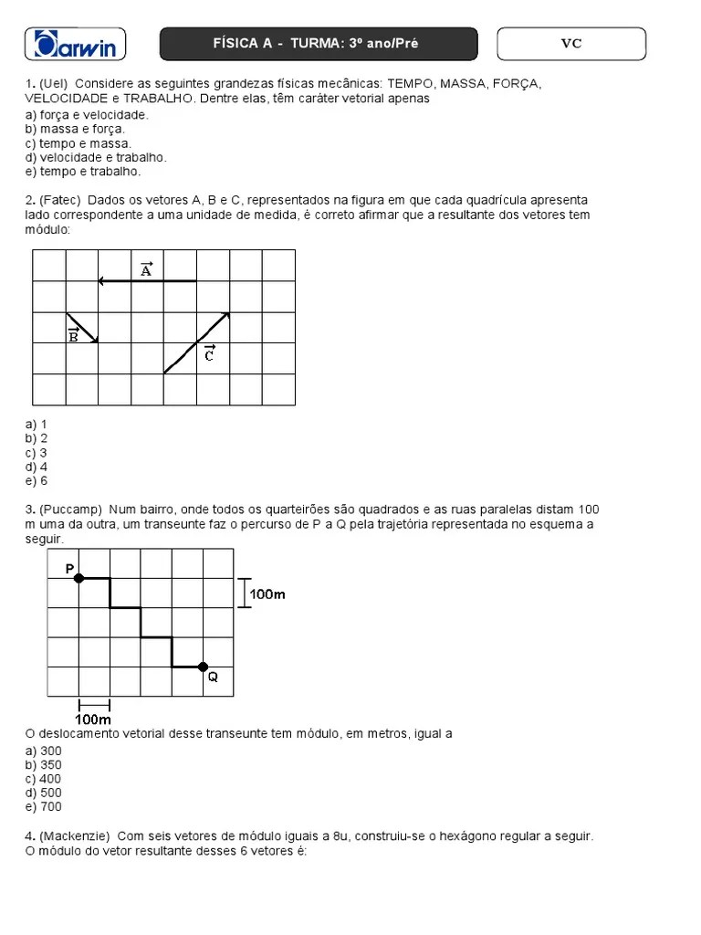 Exercicios Sobre Grandezas Vetoriais 20230407144949 PDF