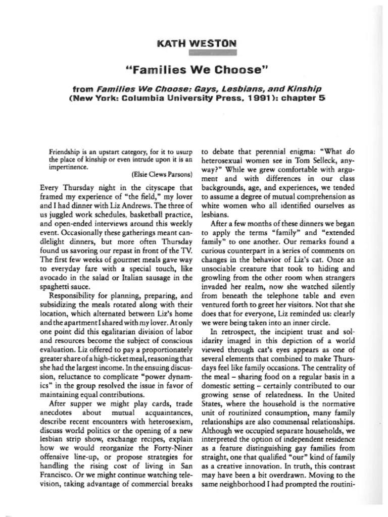 WestonFamilies We Choose PDF Cost Of Living Family