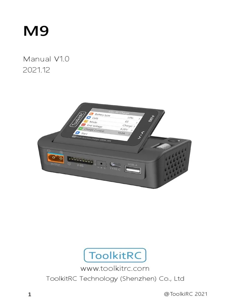 M9 Manual V1.0 | PDF | Battery Charger | Usb