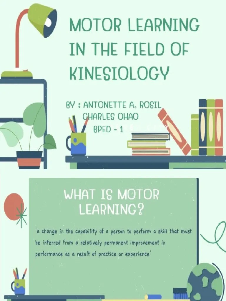 Motor Learning in The Field of Kinesiology PDF