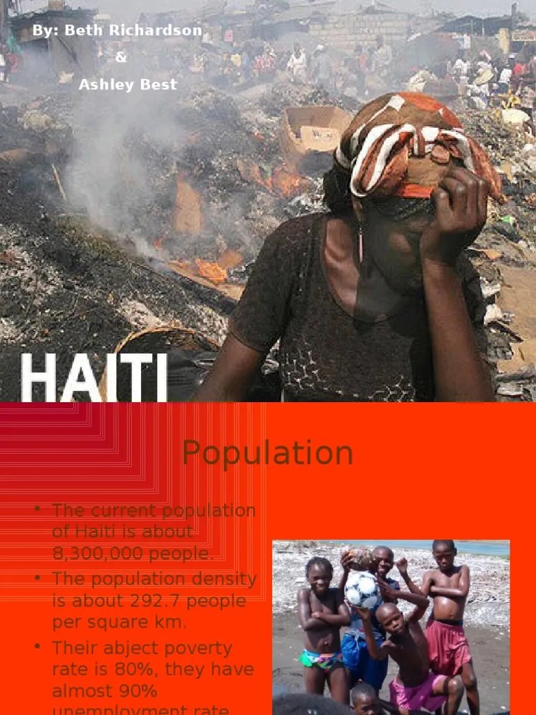 Haiti Project Human Overpopulation Haiti