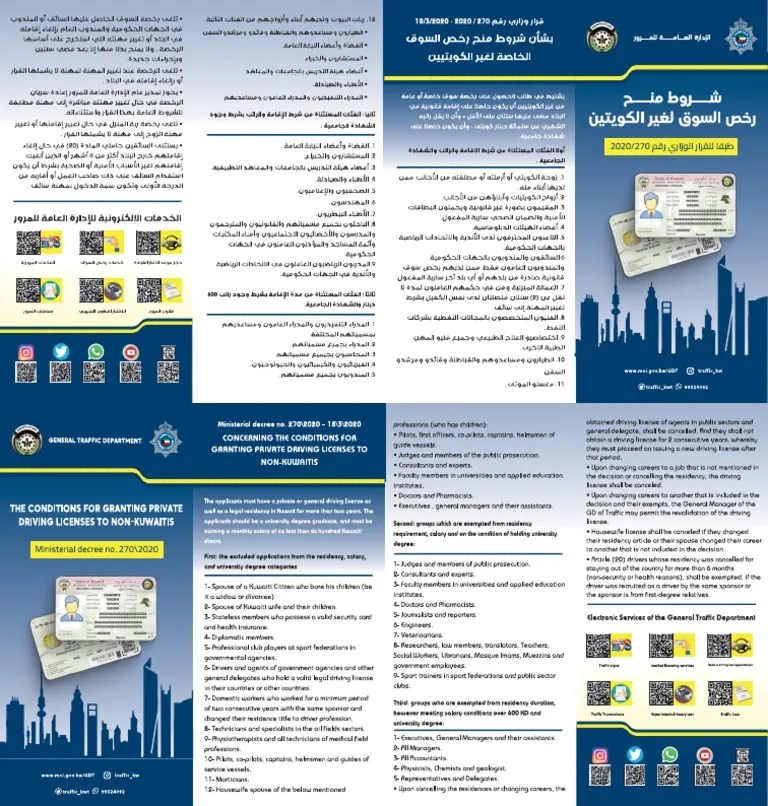 Driving License Conditions PDF