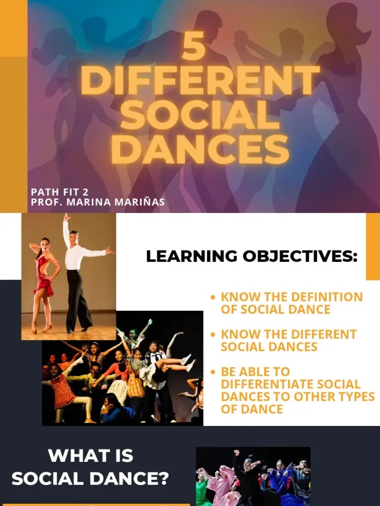 5 DIFFERENT SOCIAL DANCES (BUNIELBECEd1D) PDF Dances Ballroom Dance