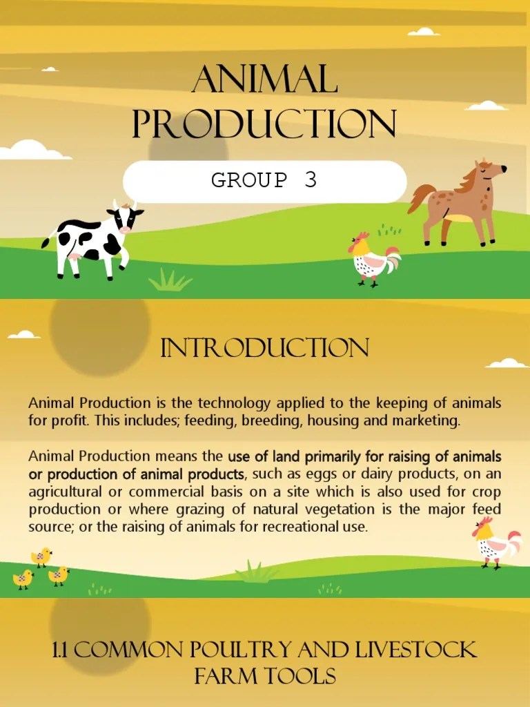 Animal Production PDF Poultry Poultry Farming