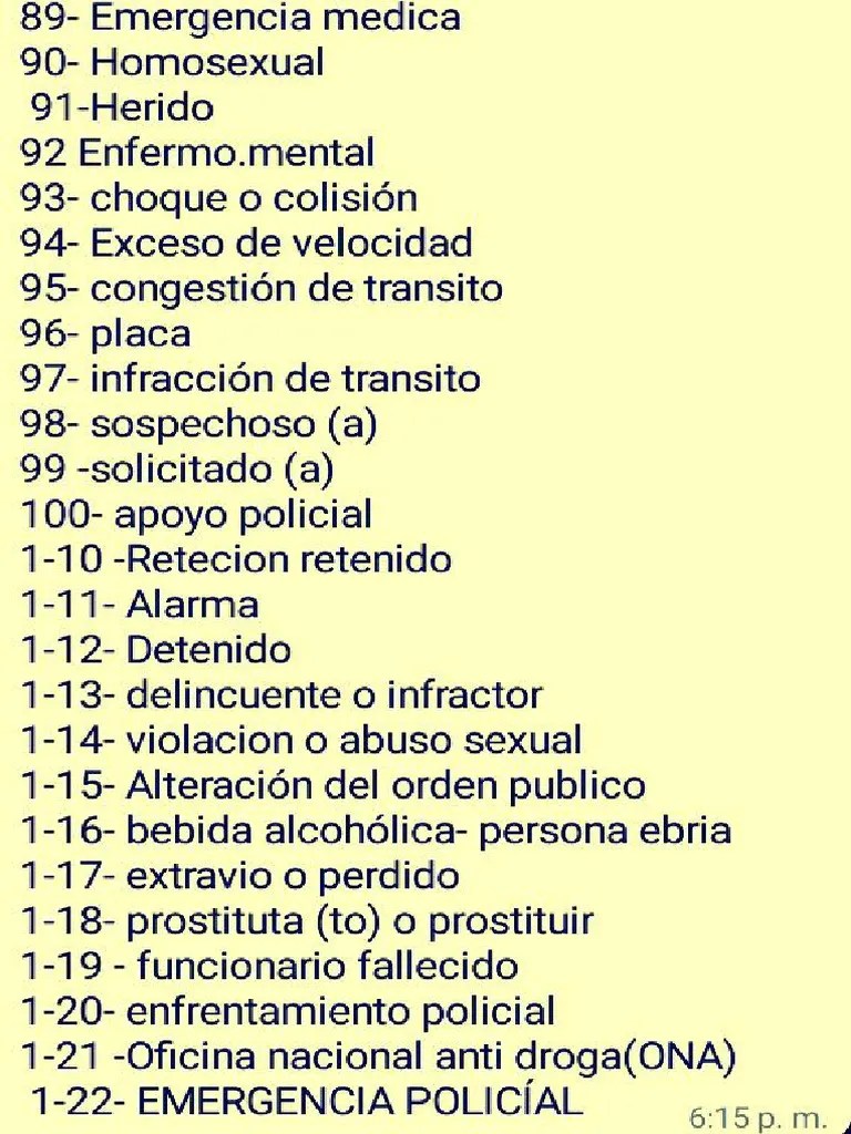 Claves Policiales 89 Al 122 PDF