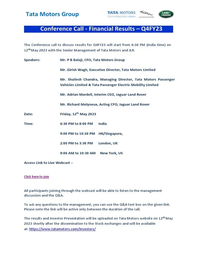 q4 Fy23 Invite Earnings Call PDF