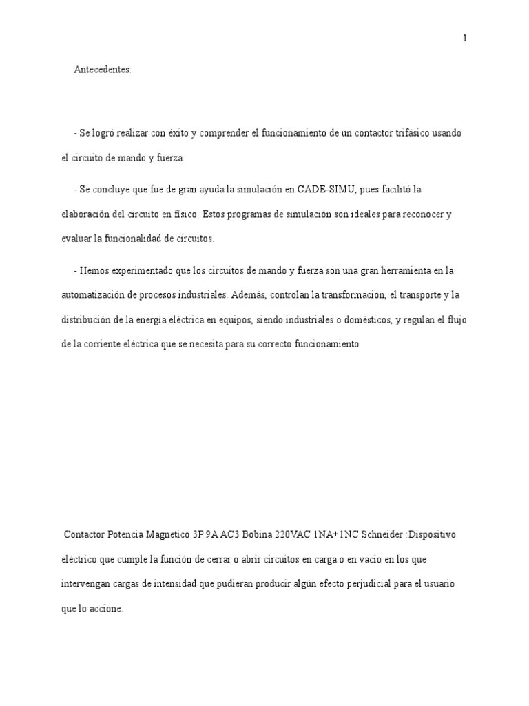 Automatización | PDF | Ingenieria Eléctrica | Corriente eléctrica