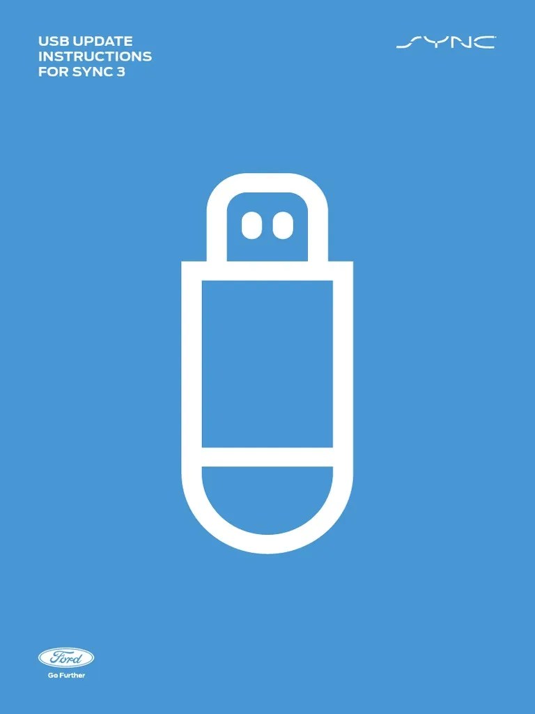 Ford SYNC - 3 - USB-Update-Guide | PDF | Usb Flash Drive | Computer File