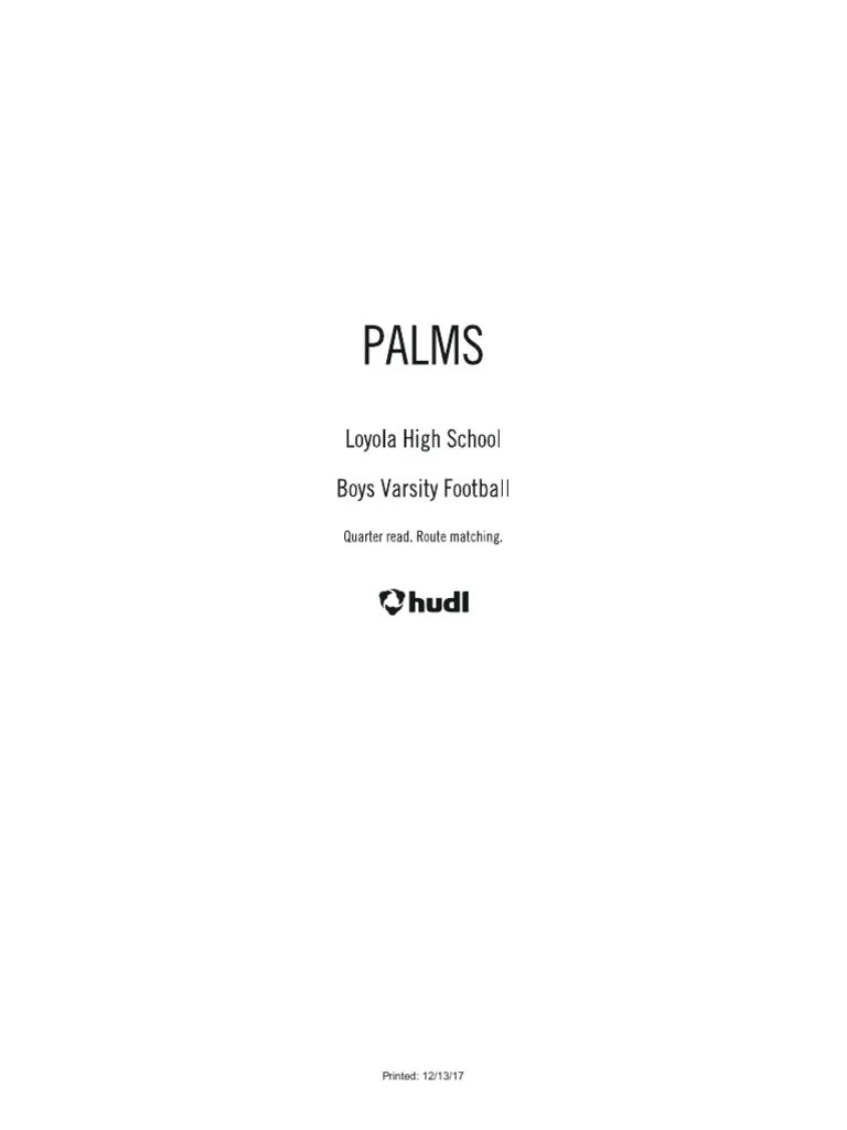 Palms Diagrams | PDF