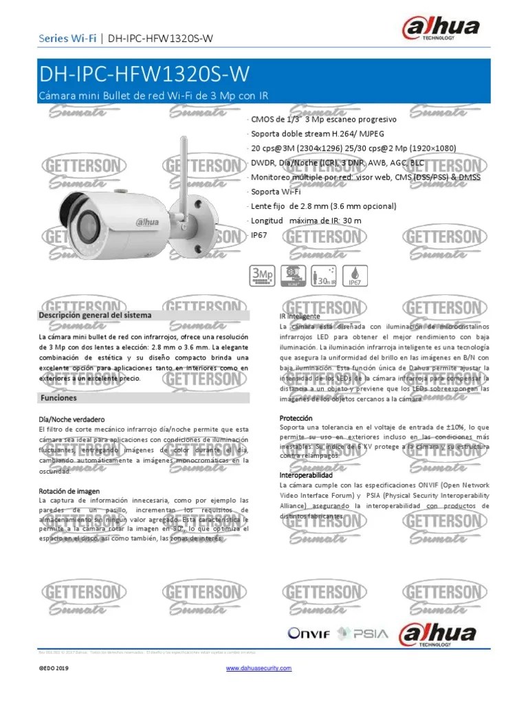 Camara Dahua Manual PDF Diodo emisor de luz Infrarrojo