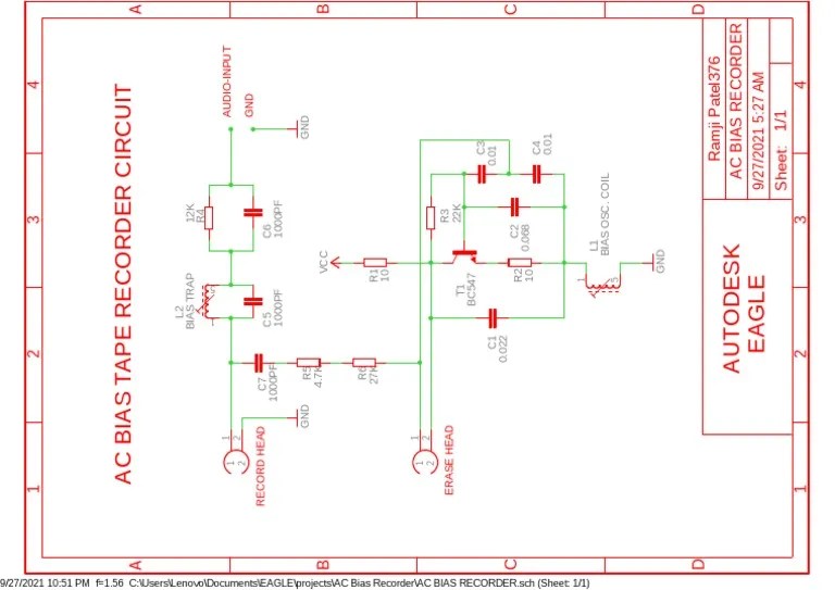 AC Bias Tape Recorder PDF