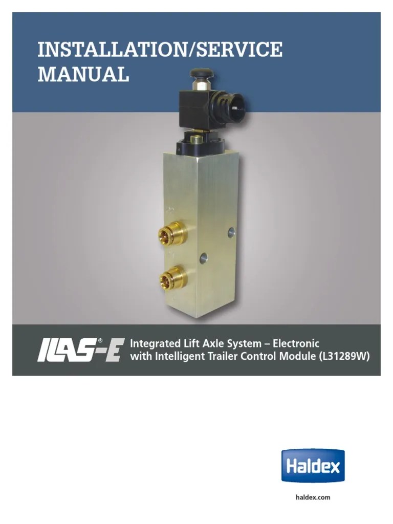 Air Lift Axle 001 PDF Semi Trailer Truck Trailer (Vehicle)