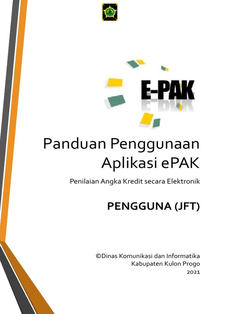 Panduan EPAK Untuk Pengguna JFT PDF