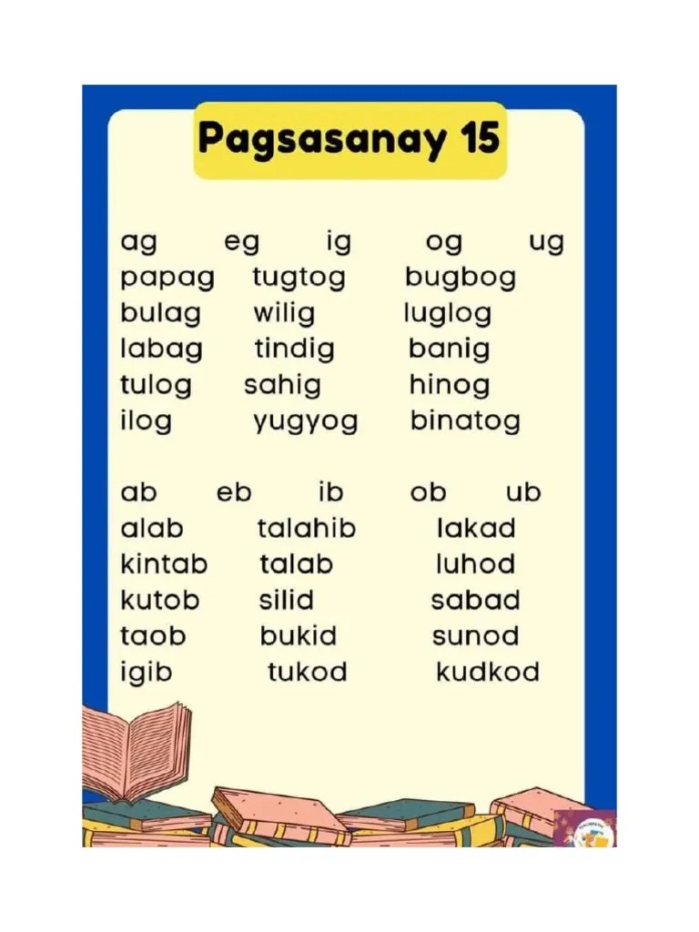 Filipino Reading Mats 4 PDF