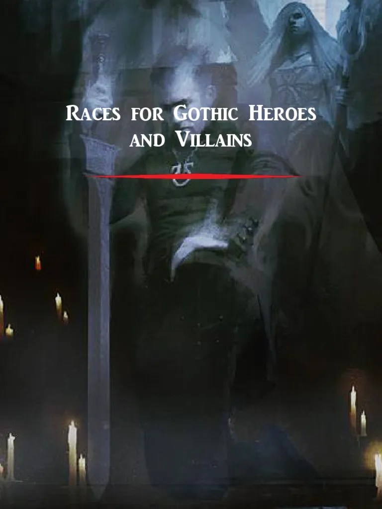 902724Races_for_Gothic_Heroes_and_Villains PDF