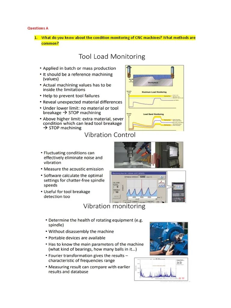 Final Exam Questions A PDF Machining Machines