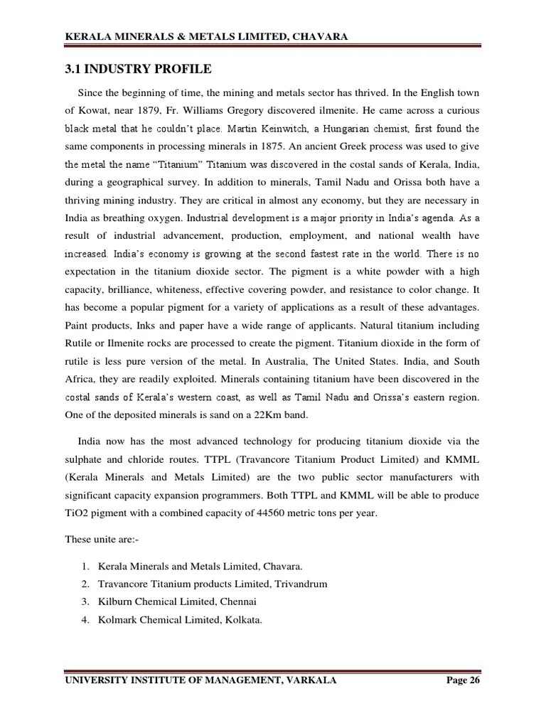 Chapter 3 PDF Titanium Dioxide Titanium