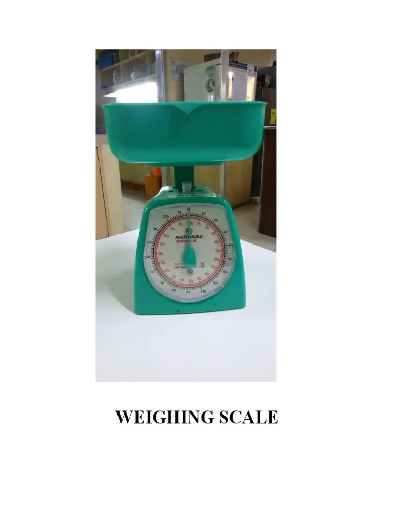 Weighing Scale | PDF