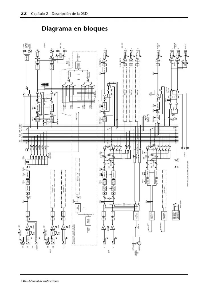 Diagrama Yamaha 03 | PDF | Audio Electronics | Telecommunications