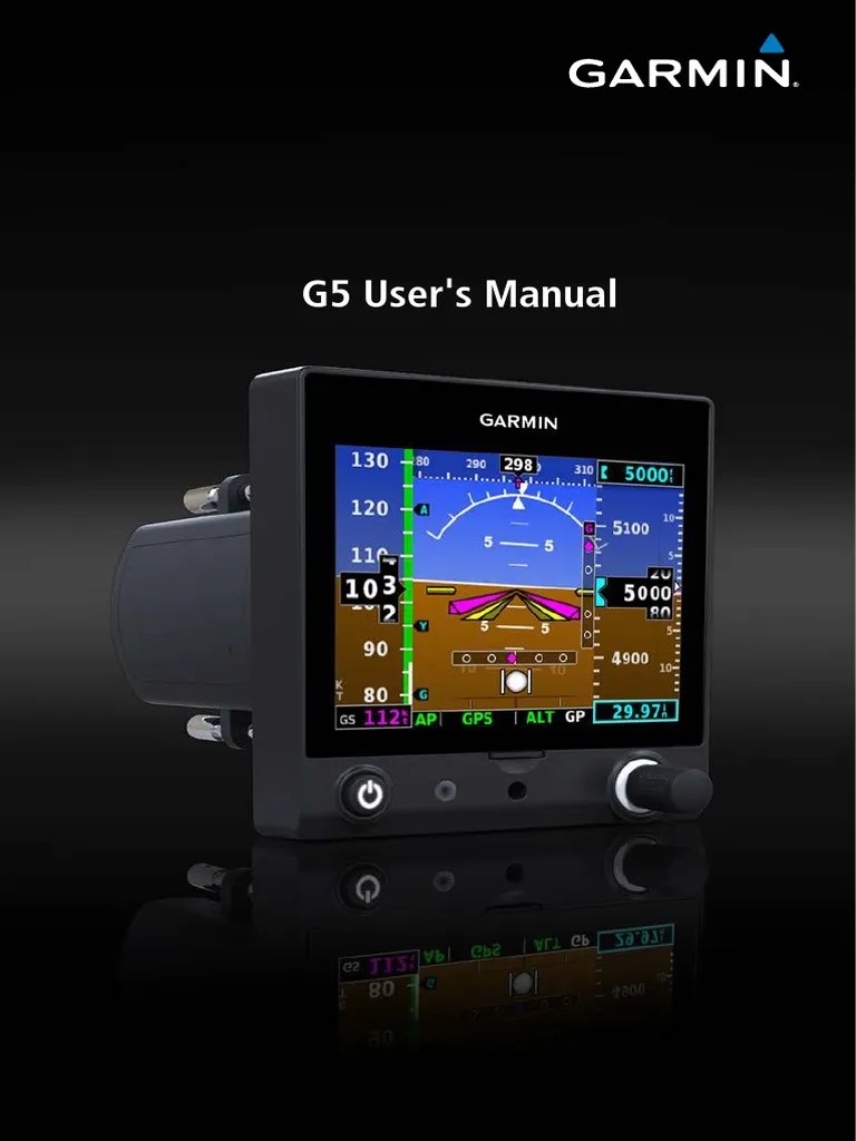 Manual_Garmin_G5 PDF