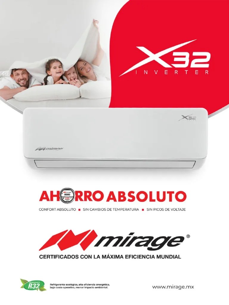 Mirage Minisplit x32 PDF