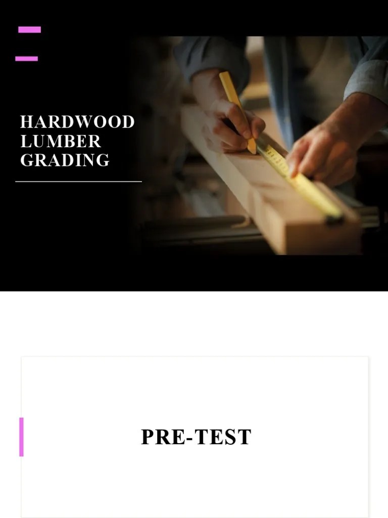 8Hardwood Lumber Grading PDF Lumber Wood