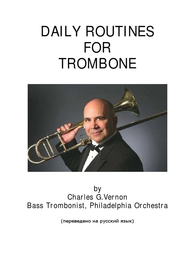 Charles G.vernon Dayly Routines For Trombone PDF