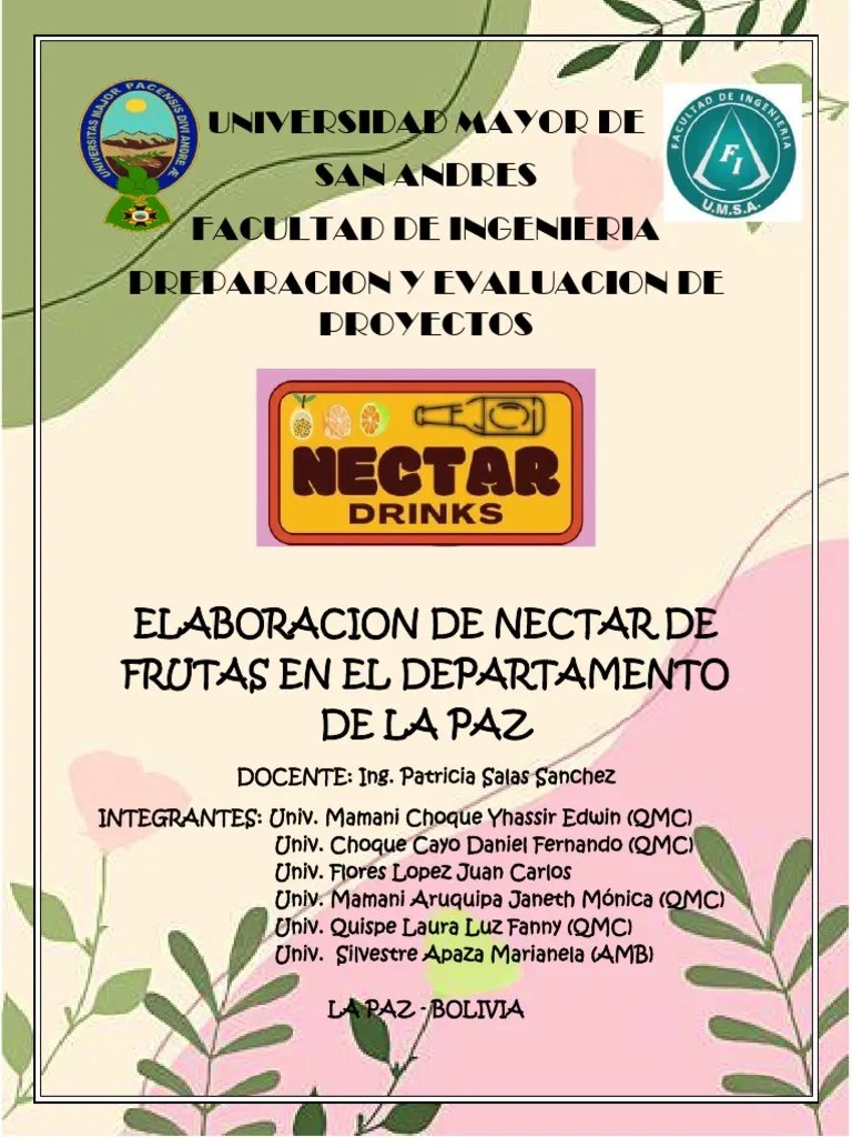 Nectar Drinks PDF