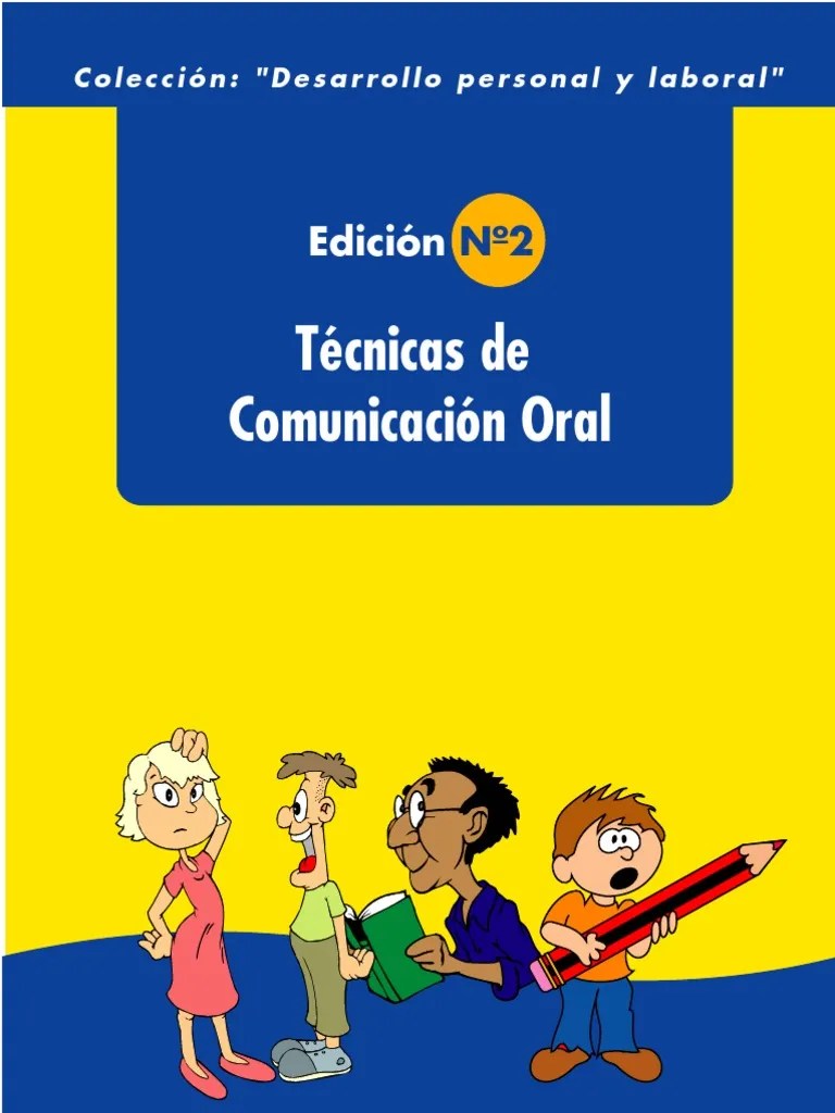 TÃ©cnicas de ComunicaciÃ³n Oral PDF Seminario Conversacion