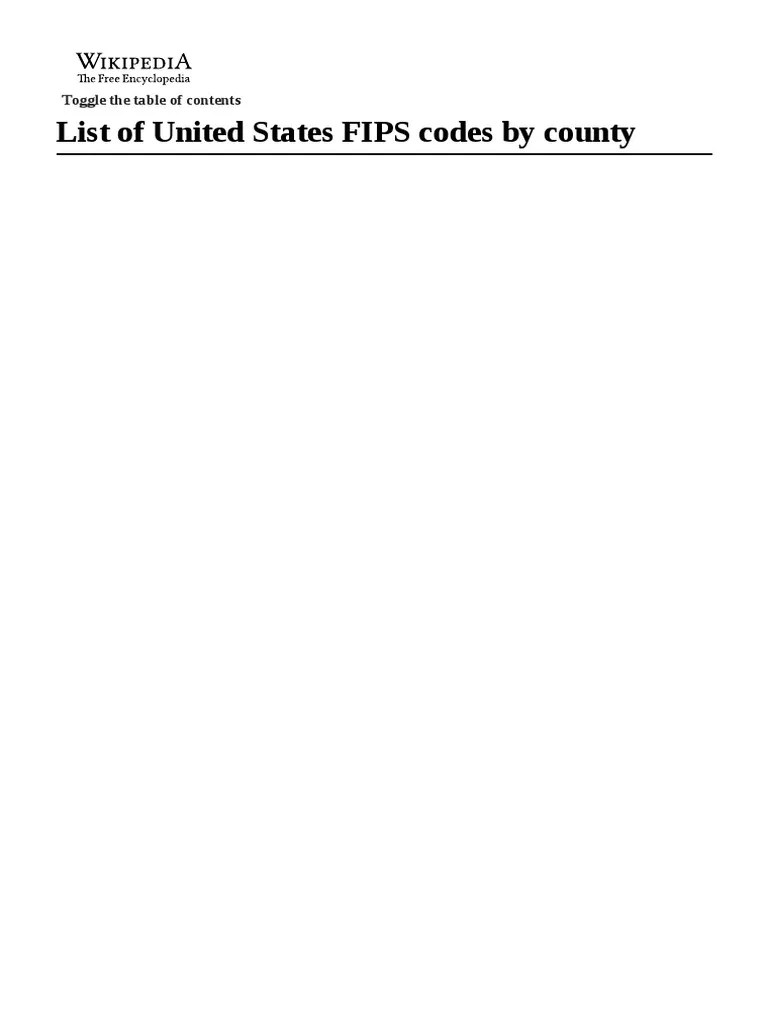List_of_United_States_FIPS_codes_by_county PDF Western United