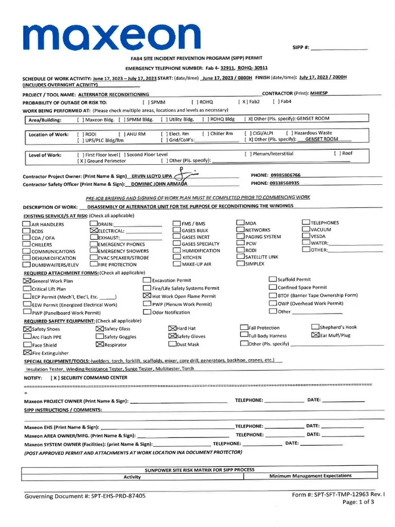 SIPP Alternator Reconditioning (1) PDF