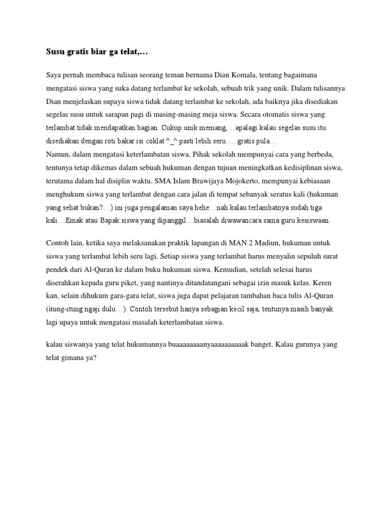 Cerpen Kesehatan | PDF