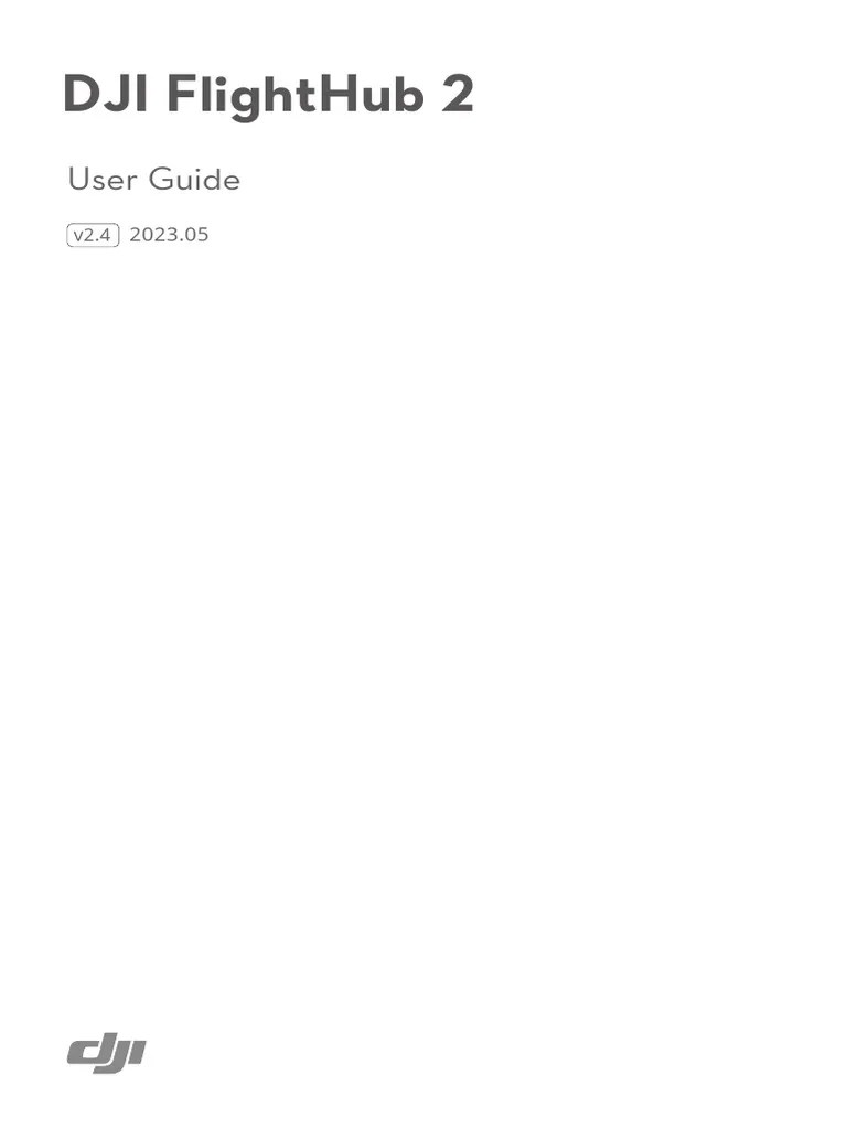 DJI_FlightHub_2_User_Guide_v2.4_en PDF Online And Offline Icon