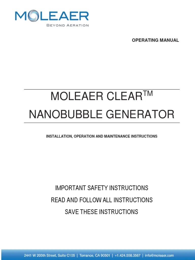 Clear Manual | PDF | Pump | Valve
