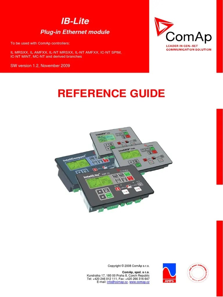 IB Lite 1.2 Reference Guide PDF Port Networking) Ip