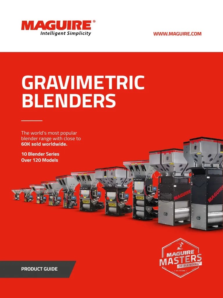 Maguire Blender Brochure 2021 v4 File PDF Accuracy And Precision