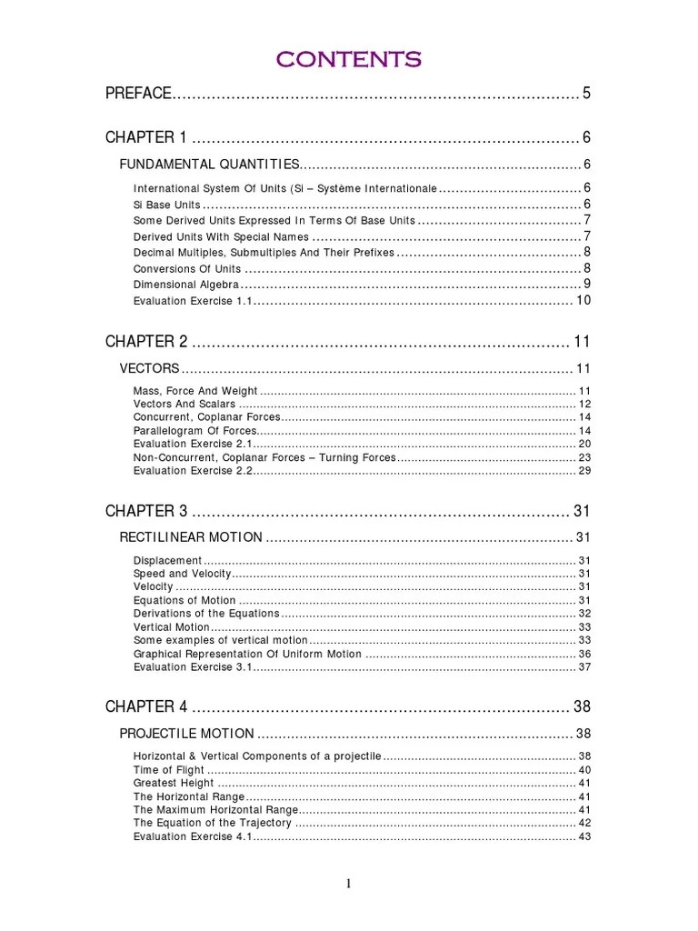 Engineering Science Handbook For Technicians Level I Download Free