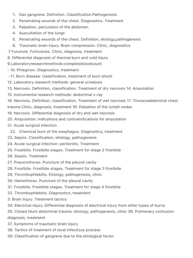 Gas Gangrene. Definition. Classification Pathogenesis PDF Injury