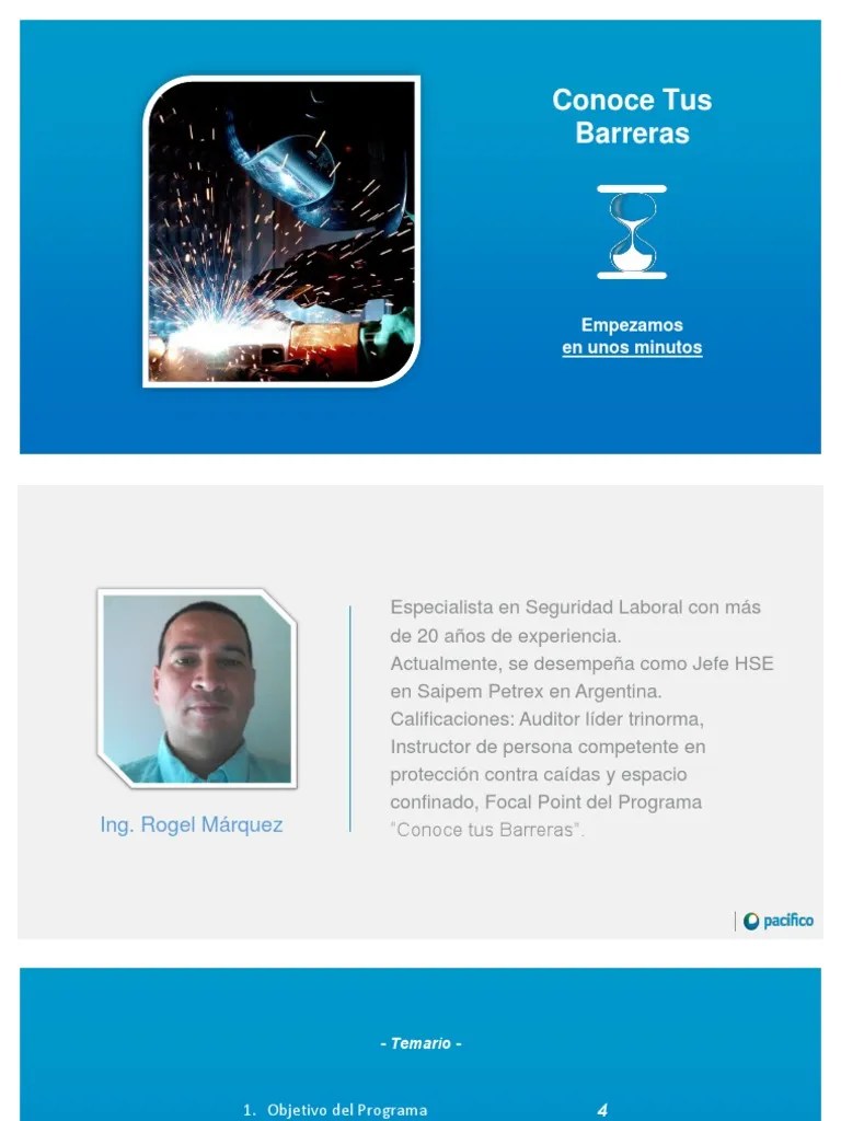 Conoce Tus Barreras PDF