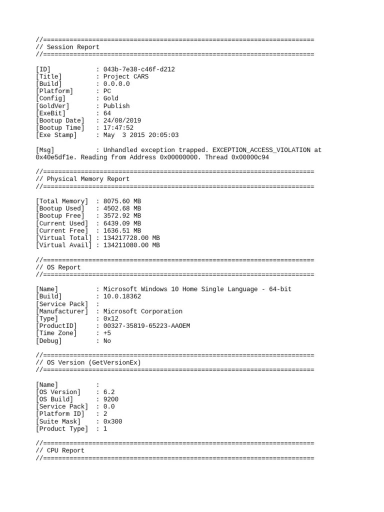 Mwldumpsessionfnl 0x00000c94 DMP | PDF | Booting | Operating System