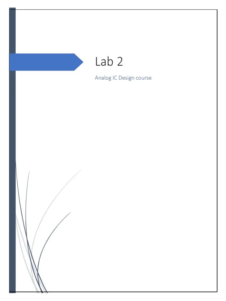 Lab 3 PDF Amplifier Linearity