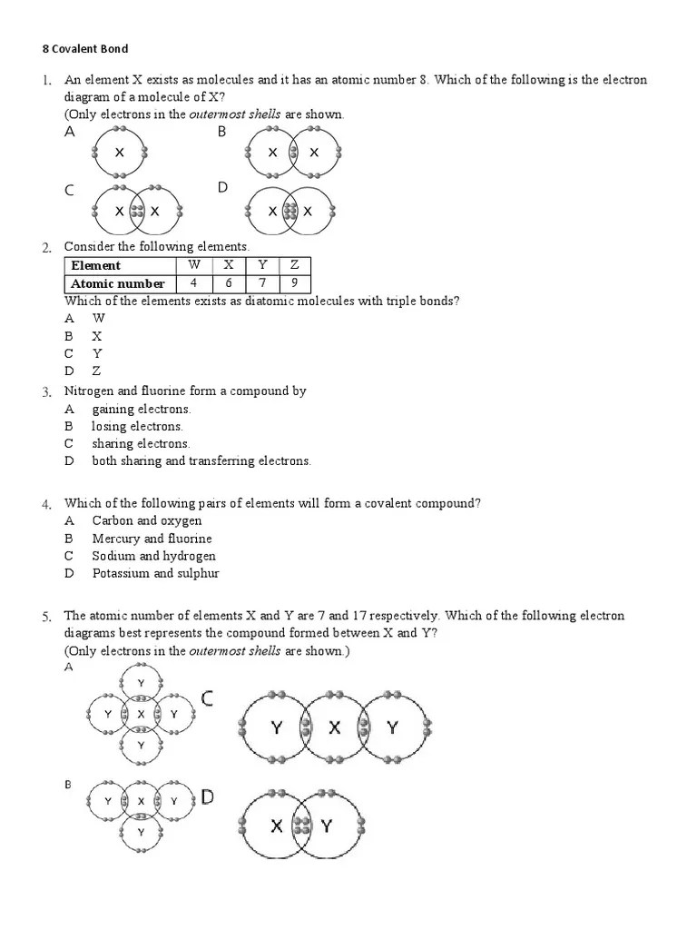 8 Covalent Bond | PDF