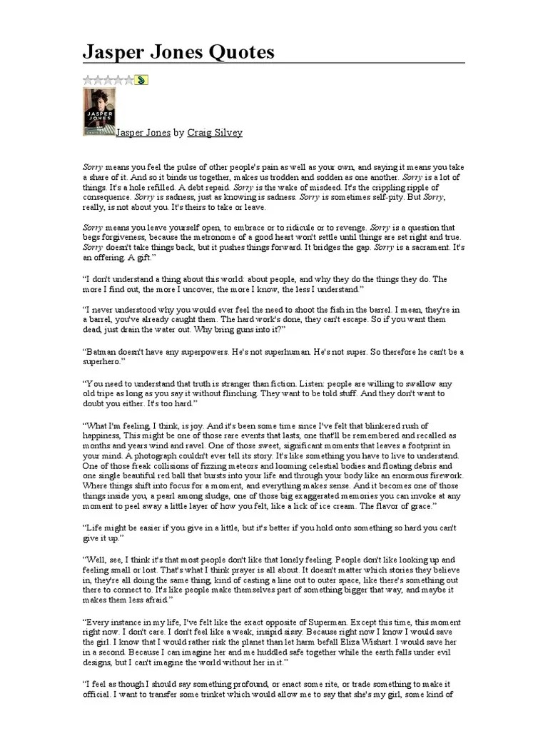 Jasper Jones Quotes PDF