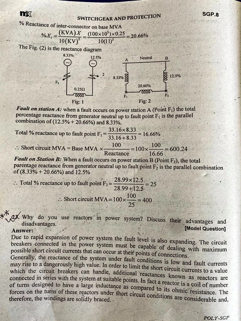 Switchgear Notes PDF