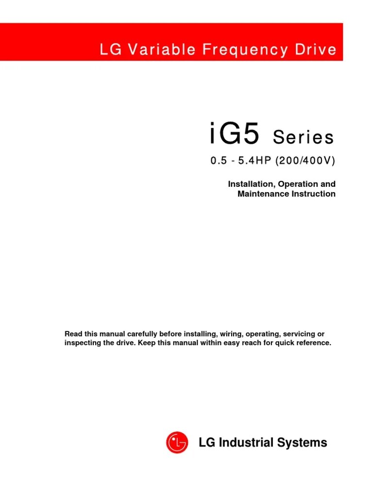 iG5 Manual Capacitor Power Inverter