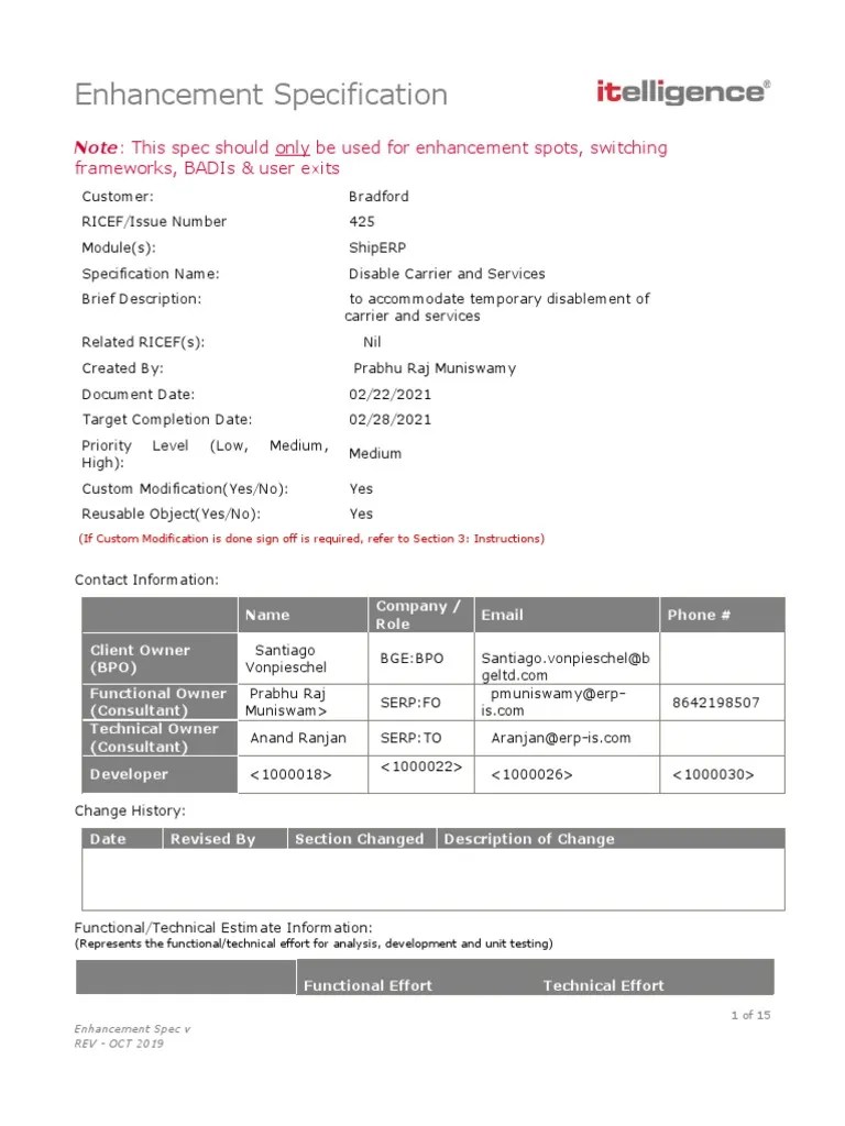 RICEF 425 Disable Carrier and Services V2 PDF