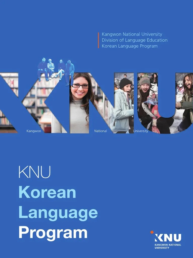 Introduction of Korean Language Program KNU PDF