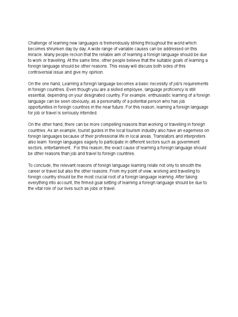 A Foreign Language PDF