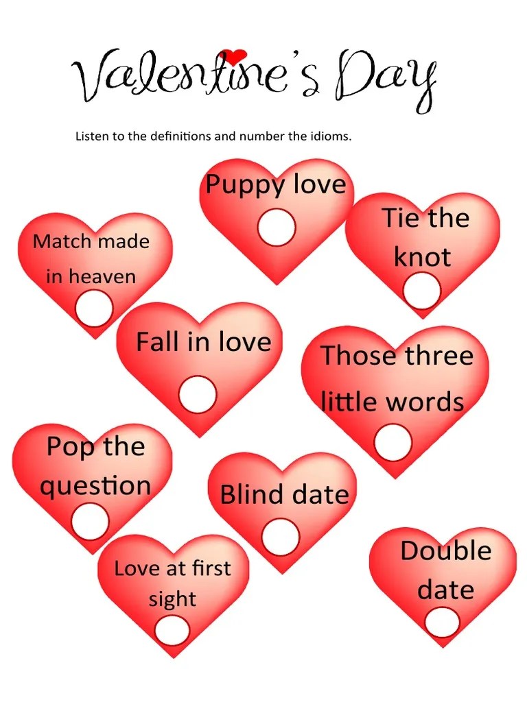 Love Idioms | PDF